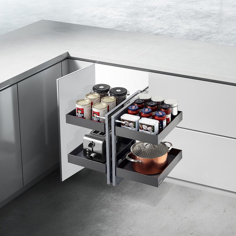 kitchen shearer show hand corner unit