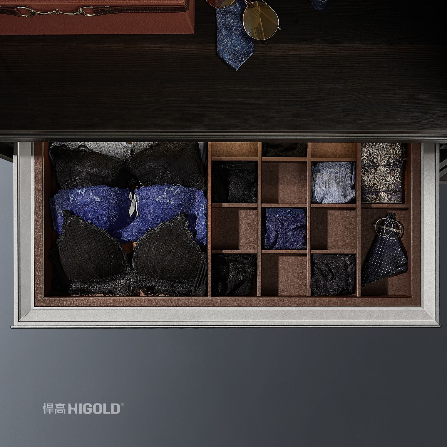 higold modular wardrobe charm storage box